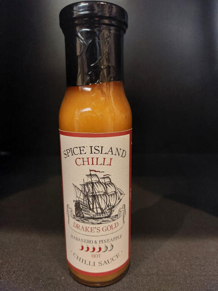 The Surrey Butchers: Spice Island Chilli - Drake's Gold - Habanero & Pineapple Chilli Sauce - 250ml